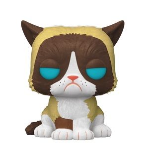 Grumpy cat flocked Entertainment Earth exclusive Funko Pop
